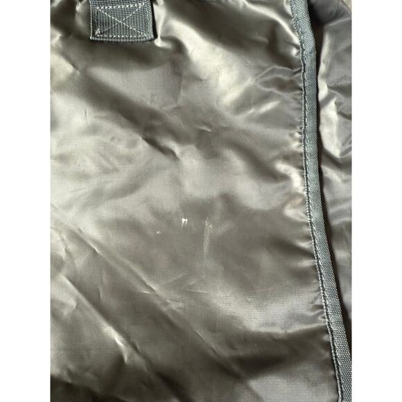 Disney Mickey Mouse Rainbow Print Tote Bag Gray Nylon Zip Travel Shoulder Bag - Picture 11 of 11